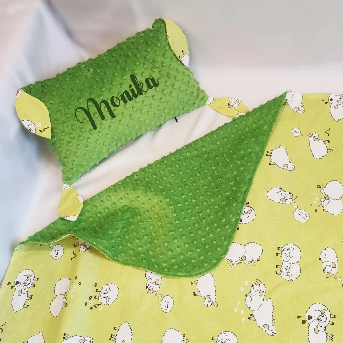 Personalized baby pillow and blanket new arrivals