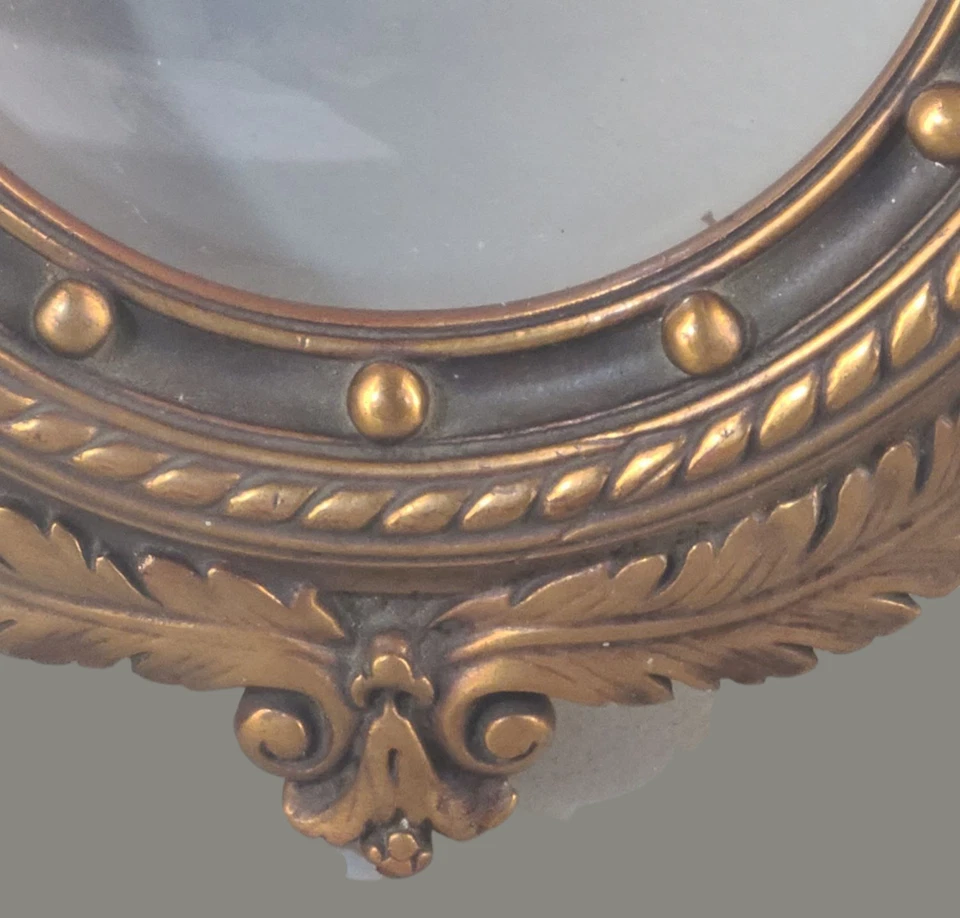 ARMADURA ANTIGA BRONZE FEDERAL AMERICAN EAGLE QUADRO DE PAREDE PARA FOTO OU ESPELHO - Imagem 2 de 4