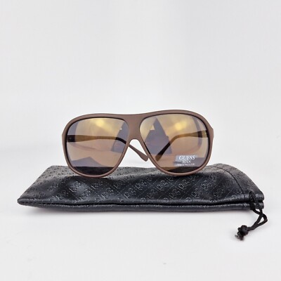 Guess Men's Sunglasses GU6828-MBRN-6F Brown Frames 100% UV Protection Brand New