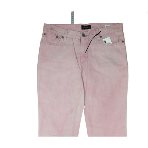 John Richmond Women's Jeans Pants Bootcut Flare W28 L34 Used Pink New - Picture 2 of 7