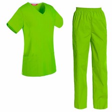 Women's Scrub Set Medical Nursing Uniform Set Top and Pants