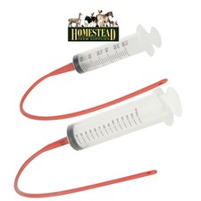 Kerbl Colostrum Feeder Syringe  with Latex Tube - 60ml or 150ml