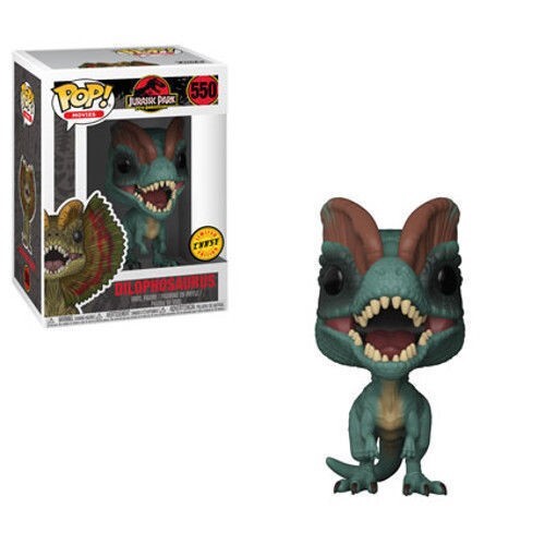 Películas Funko Pop De Chase Parque Jurásico Dilophosaurus