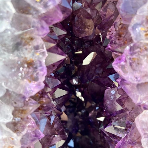 31.8LB Natural Amethyst Geode Quartz Crystal Cluster Cathedral Energy healing - Picture 2 of 19