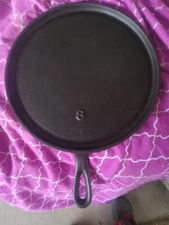 bar birmingham stove and range cast iron number 8 hand griddle