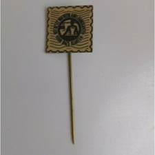 Vintage Het Beste Van Neerlands Eabrikanten Europeon Stick Pinback Lapel Hat Pin