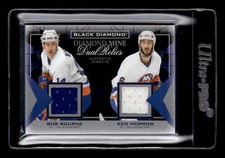 2021-22 Black Diamond Diamond Mine Dual Relics #DMDRMB Ken Morrow Bob Bourne 