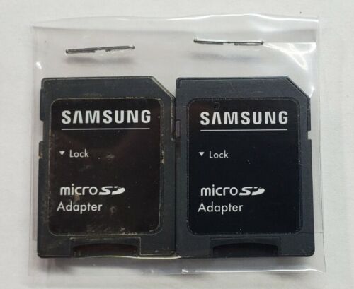 Adaptateur carte microSD vers SD Samsung MicroSD neuf haute qualité - Photo 1/2