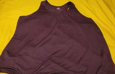 Athletic Works Women's Plum Racerback Tank Top Shirt Size XXL
