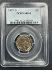1937-D  BUFFALO NICKEL   PCGS  MS65