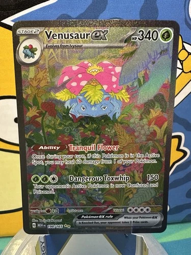 New ListingPokémon TCG Venusaur EX Scarlet & Violet 151 Card 198/165