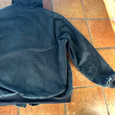 Vintage Carhartt J131 Active Jacket 2XL Black Distressed Duck