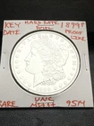 1899 P BU GEM MORGAN SILVER DOLLAR UNC MS+++ DMPL U.S. MINT RARE KEY COIN 9514