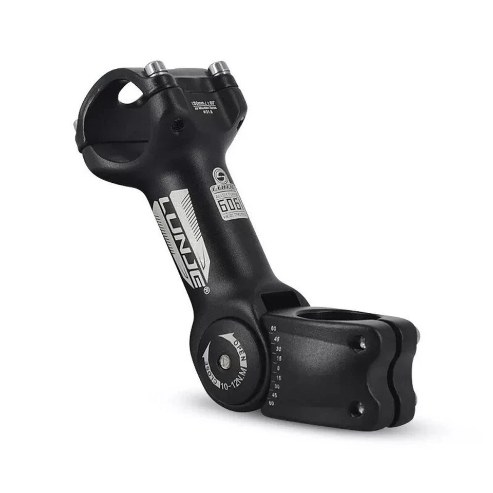 Upgraded 31.8mm MTB Bicycle Handlebar Mountain Road Bike Adjustable Stem Riser - Image 4 of 4