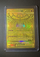 Pokemon TCG Mega Zygarde EX Gold 124/088 310 HP Ultra Rara Foil Holo Card
