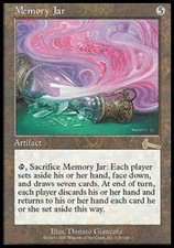 Memory Jar - Light Play MTG Urza's Legacy