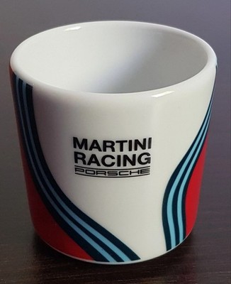 Orig. Porsche Martini Racing Espresso Tasse Kaffeetasse Porzellan limited cup
