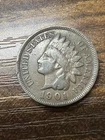 1901 1C Indian Penny Cent  BN Actual Coin Solid Pricing Very Good