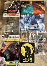 Godzilla Lot of 10  S.H.MonsterArts, Hiya, Funko