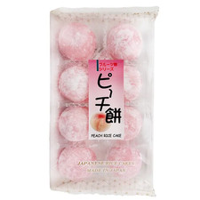 Kubota Peach Daifuku Japanese Mochi Rice Cake Wafu Dessert 200g