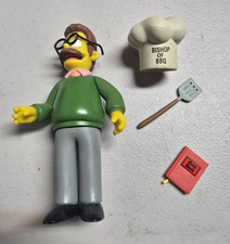 Ned Flanders The Simpsons WOS World Of Springfield Figure Playmates