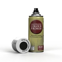 The Army Painter Base Primer Matt Black, 400 mL Acrylic Spray Primer, Spray