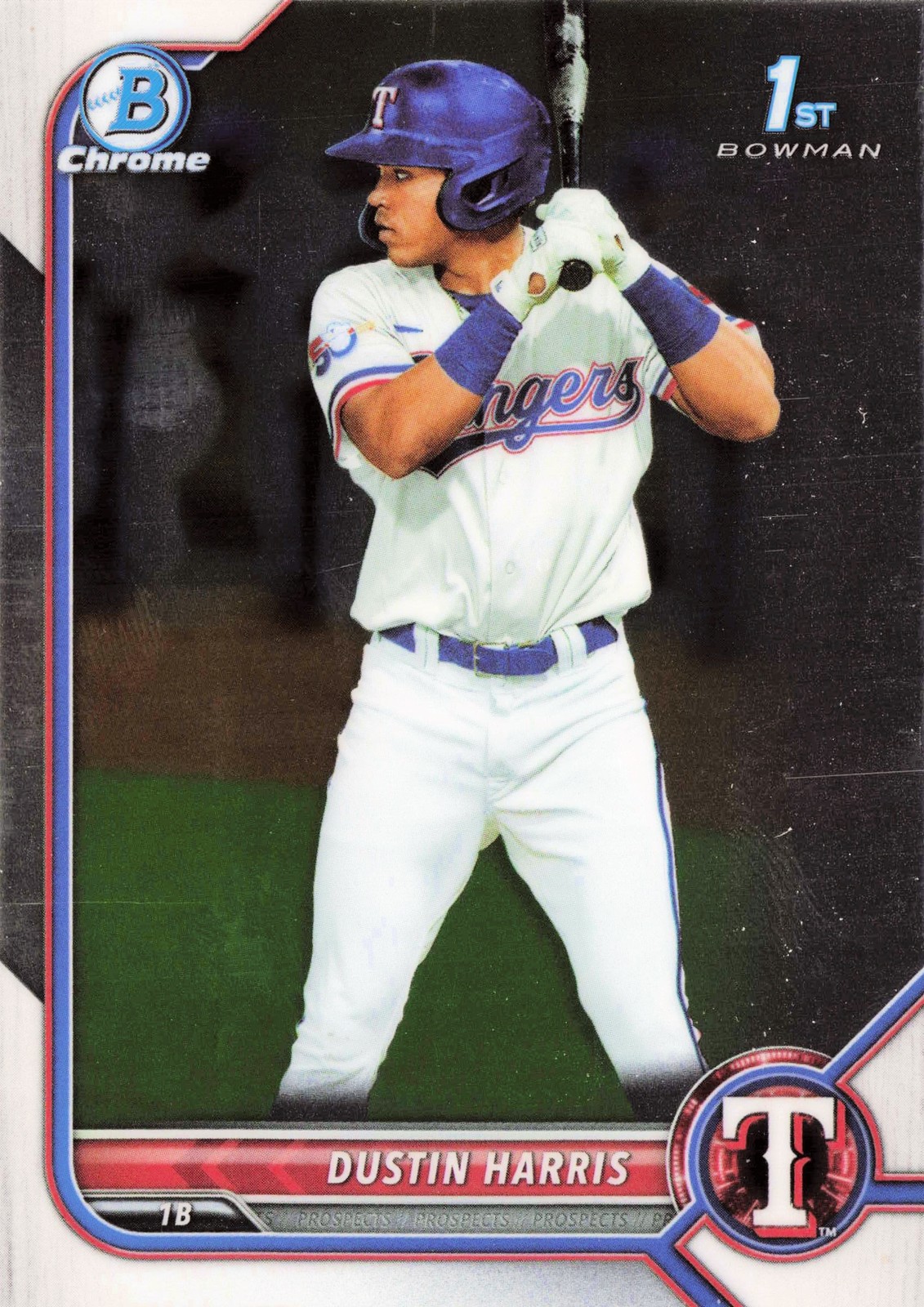 2022 Topps Bowman Chrome Prospects Baseball #BCP-119 Dustin Harris
