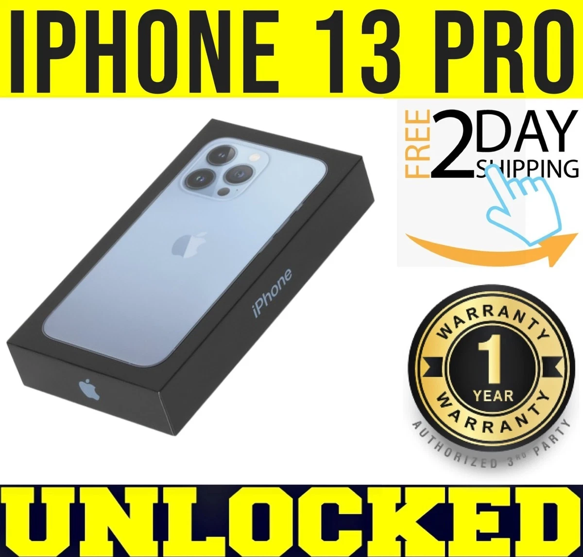 Apple iPhone 13 Pro Blue 128GB Unlocked for sale | eBay