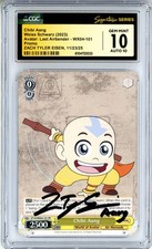 CGC GEM MINT 10 Zach Tyler Eisen Weiss Schwarz Chibi Aang ATLA/WX04-101 Promo