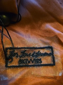 NWT For Love & Lemons X Revolve  Skivvies XS Lena Ruffle Bodysuit Silk Blend