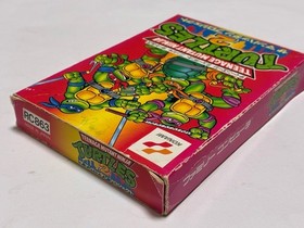 Teenage Mutant Ninja Turtles 2 TMNT Boxed Nintendo Famicom FC Japan import