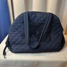 Quilted Pet Carrier Tote Bag Small Dog Cat Travel Bed Breathable Mesh Window