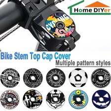 MTB Road Bike Mountain Bike Stem Headset Head Top Cap Cover Aluminium Alloy CNC