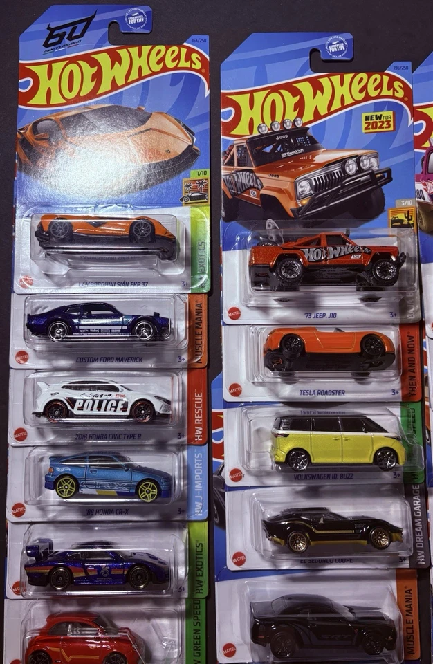 HotWheels Remolque Toyota Audi Lamborghini GranTurismo Civic Nsx GTR GTI Lote 65 Foto 2 de 4