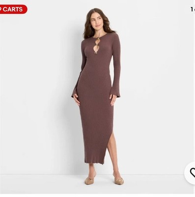 sachin and babi light blue dress HWW SLUBBY GAUZE DROP WAIST SHORT DRESS main image 1