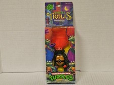 NEW 1992 Teenage Mutant Ninja Turtles Turtle Troll Mike Playmates Factory Sealed