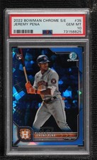 2022 Bowman Chrome Sapphire Edition Jeremy Pena #35 PSA 10 GEM MT 0z9m