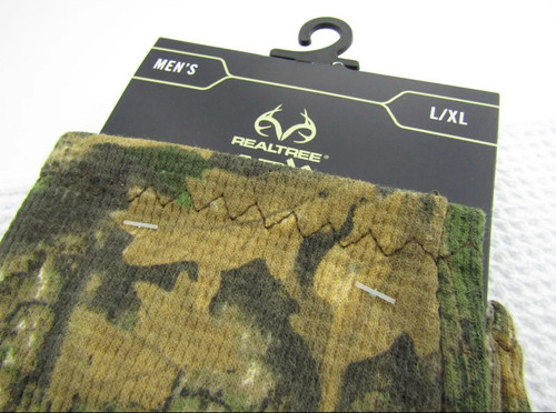 Realtree Thermal Stretch Camouflage Men's Gloves Size L/XL, New - Picture 2 of 5