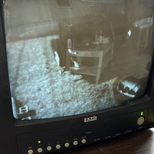 Exxis ES-12 12" CRT 4-Channel CCTV Surveillance Monitor BNC B W 4:3