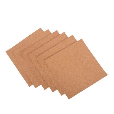  6 Rolls Selbstklebende Korkplatte Korkpads Mit Selbstklebender Rückseite