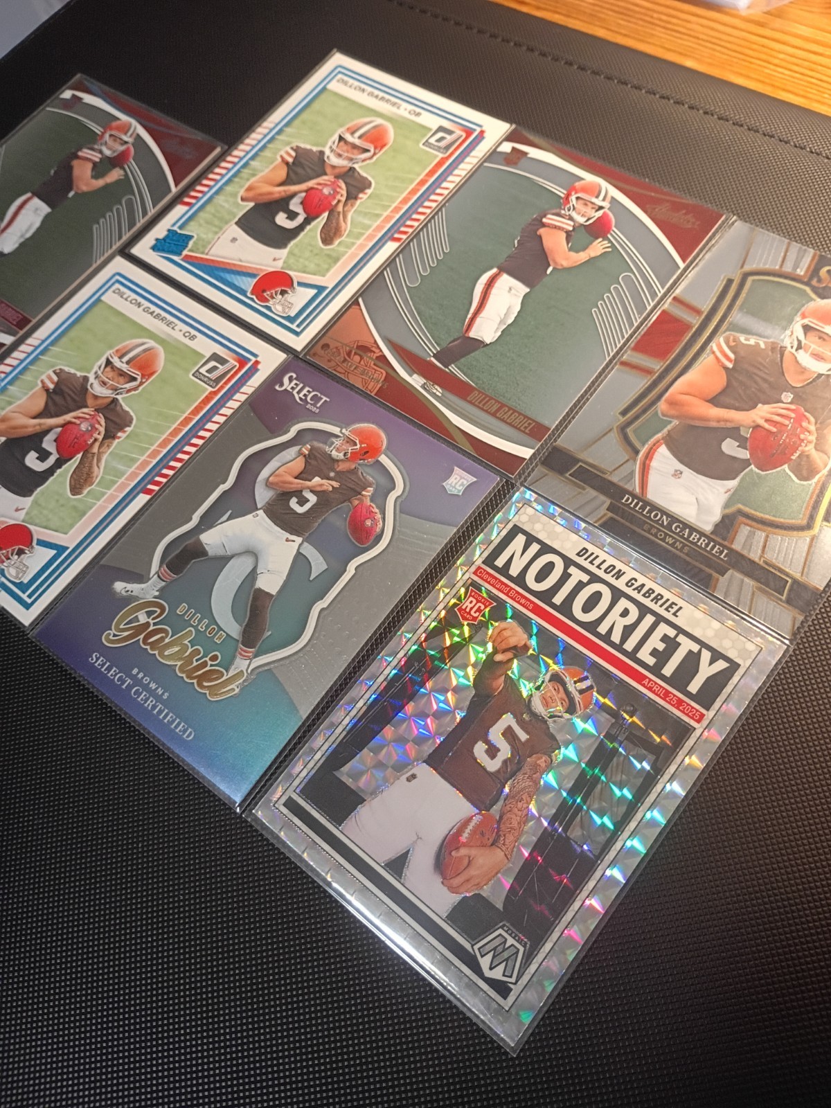 Dillon Gabriel Rookie Lot Cleveland Browns