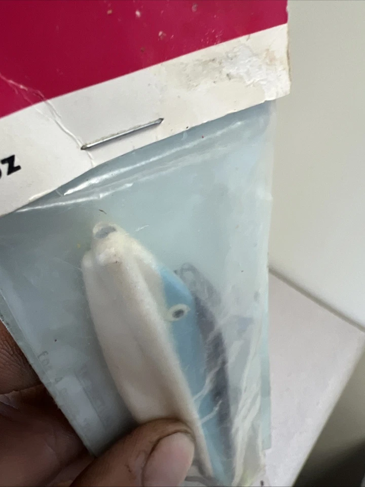 Plantilla de pesca de bacalao salmón “The Phish” rara de colección - estilo bomba zumbido- 4 OZ Foto 4 de 4