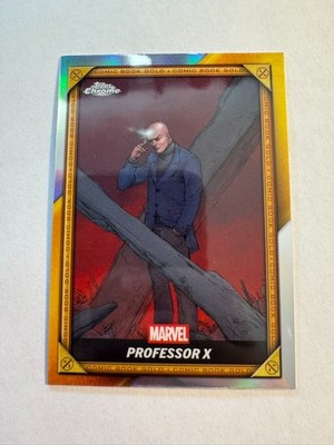 2025 Topps Chrome Deadpool Comic Book Gold CB-19 X-Men: Prelude To Schism |  eBay