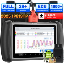 XTOOL USED IP819TP Auto Diagnostic Scanner Tool TPMS Programming 39+ Services