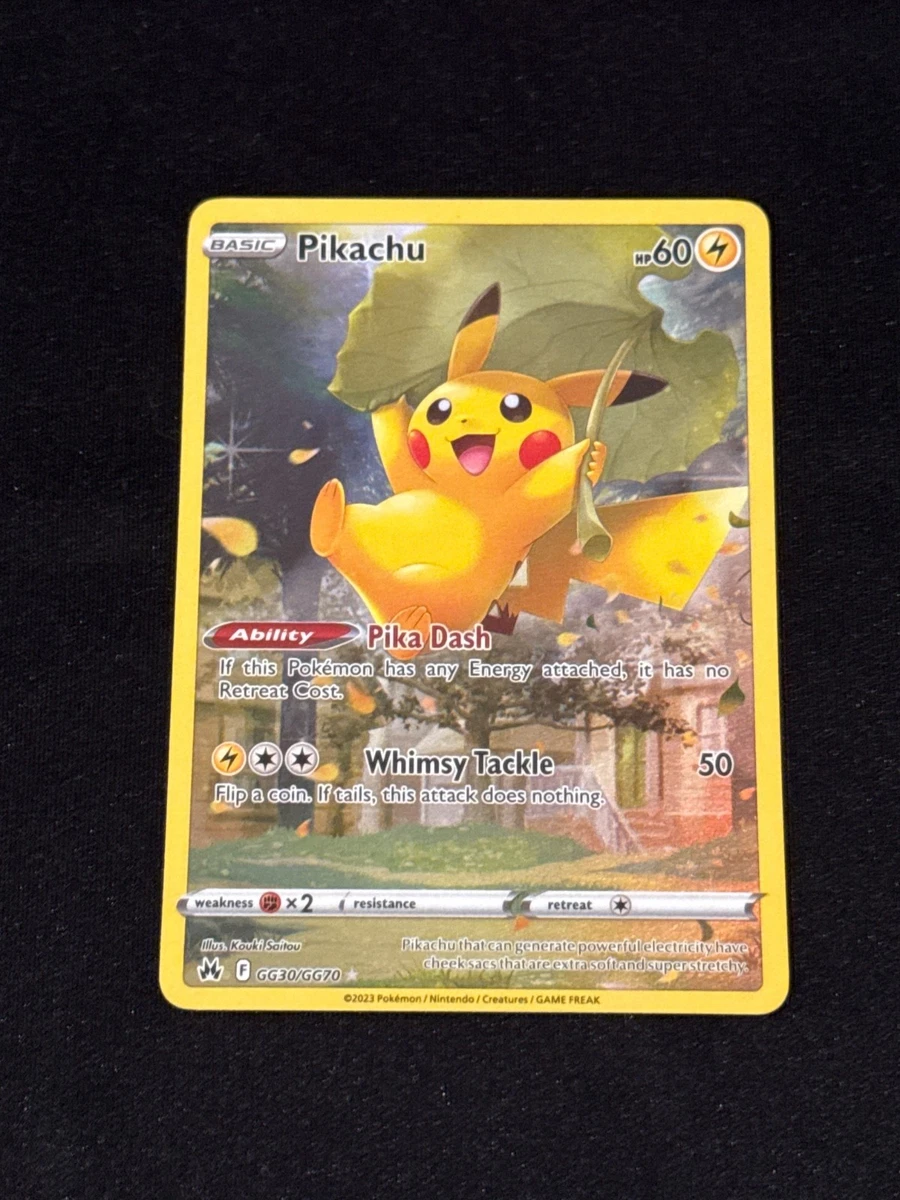 Preços baixos em Pikachu GG30/GG70 Crown Zenith: Galarian Gallery