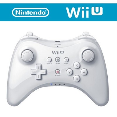 Nintendo Wii U ORIGINAL Pro Controller Gamepad    in weiß white + Kabel