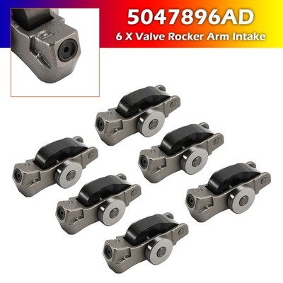 6 X Valve Rocker Arm Intake 5047896AD für Dodge Jeep Chrysler 3.6L 2016-2024