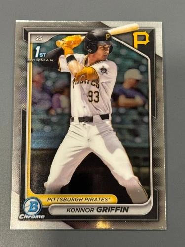 Konnor Griffin 2024 Bowman Draft Chrome 1st Card #BDC-22 Pirates