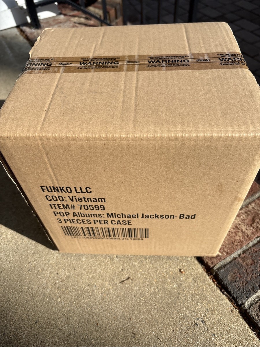 Funko Pop! Vinyl: Michael Jackson Bad #56 Album Cover Figure