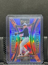 George Lombard Jr. 2025 Select - Phenomenon - Blue Prizm #30/49  Yankees